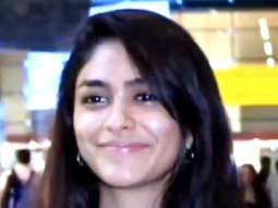 Mrunal Thakur smiles for paps in a flowy dress