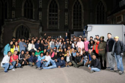On the sets of the movie Nikita Roy And The Book of Darkness
