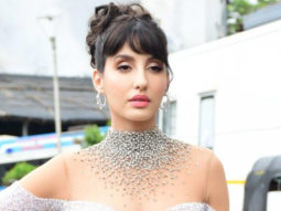 Nora Fatehi flaunts her perfect curves in white dress