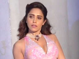 Nushrratt Bharccha flaunts her cute smile wearing a pink lehenga