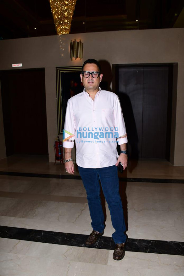 photos celebs attend the screening of sunny deol dulquer salmaan starrer chup 2