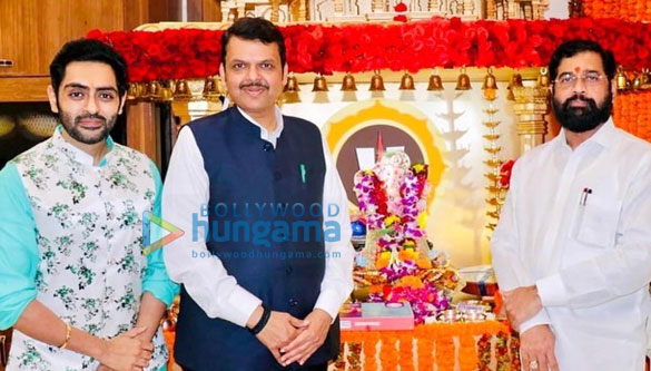 photos celebs snapped at cm eknath shindes residence for ganpati 1244 4