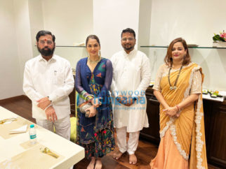 Photos: Celebs snapped at CM Eknath Shinde’s residence for Ganpati