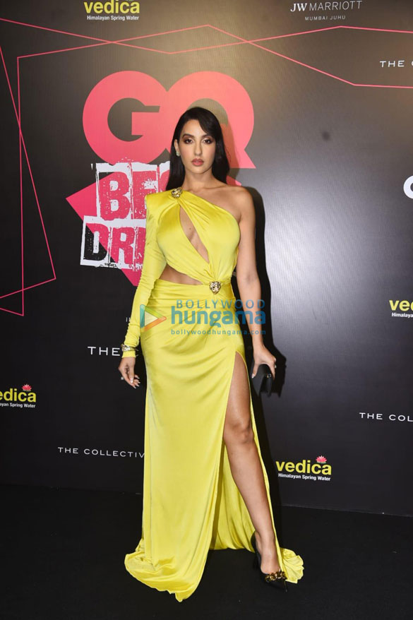 Nora Fatehi sizzles in bright yellow dress along with uber luxurious Birkin  bag : Bollywood News - Bollywood Hungama