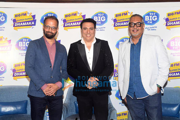 photos govinda graces 92 7 big fms latest campaign big fm super duper dhamaka 2