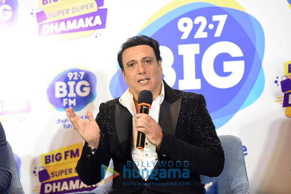 photos govinda graces 92 7 big fms latest campaign big fm super duper dhamaka 3