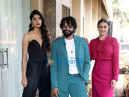 Photos: Gul Panag, Samridhi Dewan, and Vaibhav Raj Gupta snapped promoting their show Good Bad Girl