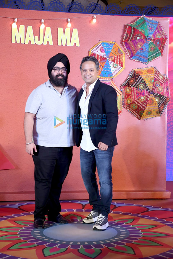 photos madhuri dixit gajraj rao and others snapped at the trailer launch of maja ma 5