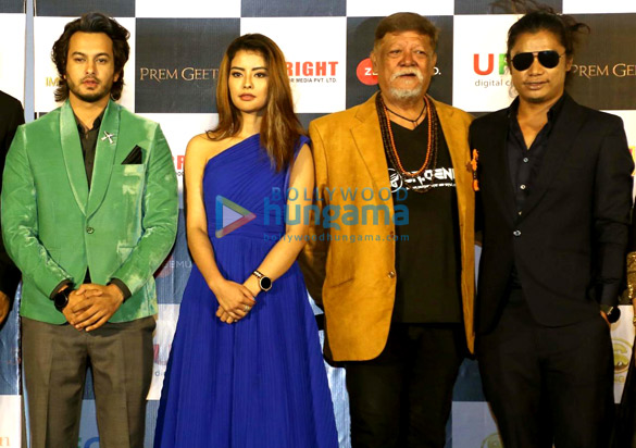 photos mahesh manjrekar gansesh acharya pawandeep rajan shivaji satam and inder kumar attend the trailer launch of prem geet 3 3