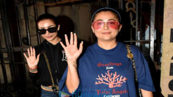 Photos: Malaika Arora and Amrita Arora snapped at their mother’s house in Bandra