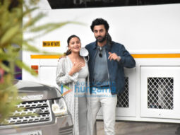 Photos: Ranbir Kapoor and Alia Bhatt snapped at Kalina Airport