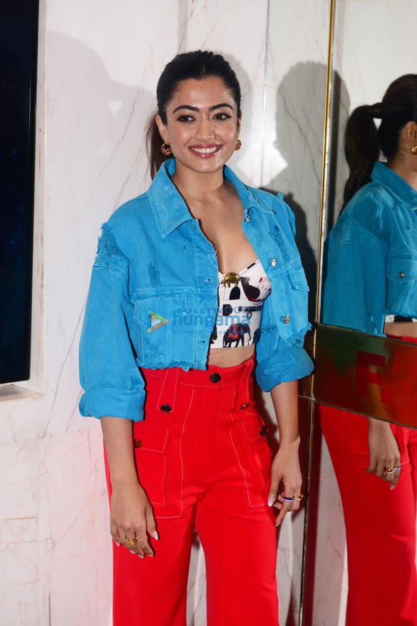 photos rashmika mandanna snapped at goodbye promotions 2