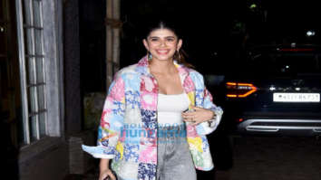 Photos: Sanjana Sanghi snapped attending a play at Prithvi theatre