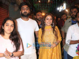 Photos: Shehnaaz Gill snapped with her brother at Lalbaugcha Raja as they seek the blessings of the Lord Ganesha