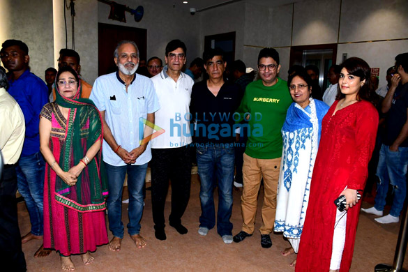 photos sidharth malhotra bhushan kumar divya khosla kumar and others snapped at t series office for ganpati visarjan 2