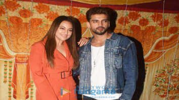 Photos: Sonakshi Sinha and Zaheer Iqbal snapped at the promotions of their song Blockbuster