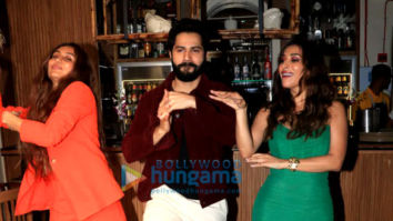 Photos: Varun Dhawan, Sophie Choudry and others snapped at ‘Gori Hai Kalaiyaan’ song success bash in Mumbai