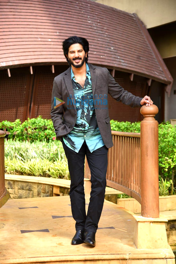 photos sunny deol dulquer salmaan and r balki spotted for chup promotions at jw marriott 4