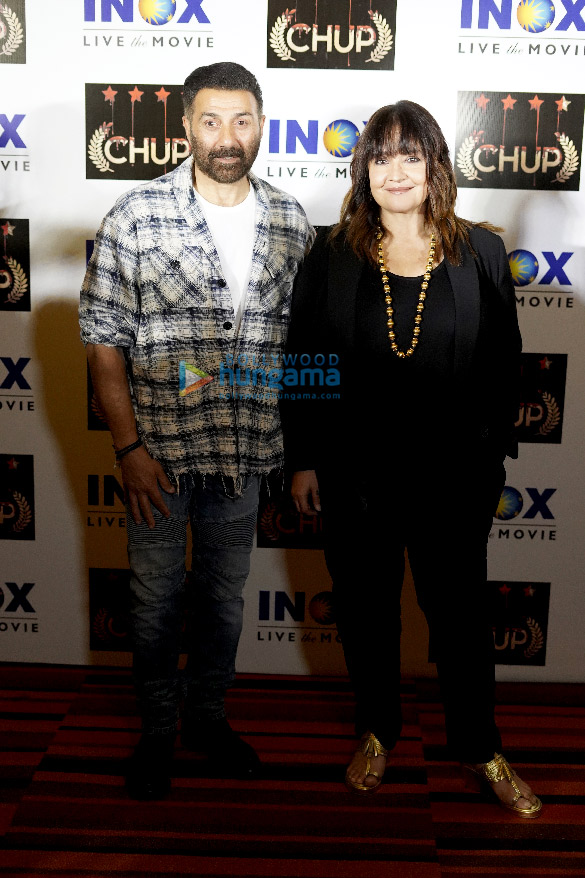 photos sunny deol and pooja bhatt snapped for the promotions of chup at inox inorbit mall 1