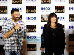 Photos: Sunny Deol and Pooja Bhatt snapped for the promotions of Chup at INOX, Inorbit Mall