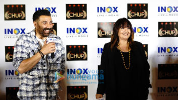 Photos: Sunny Deol and Pooja Bhatt snapped for the promotions of Chup at INOX, Inorbit Mall