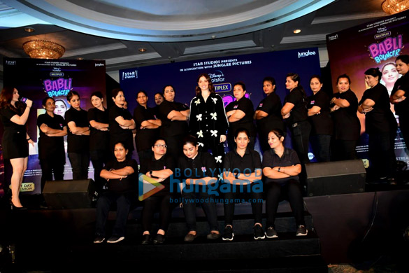 photos tamannaah bhatia madhur bhandarkar and others snapped at babli bouncer trailer launch 4