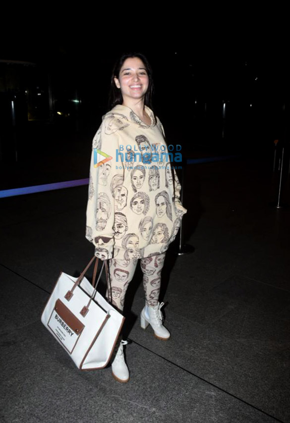 photos tamannaah bhatia and nikki tamboli snapped at the airport 3