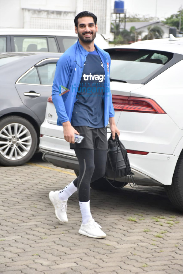 photos tiger shroff aparshakti khurana ahan shetty and others snapped at an all star football match 3