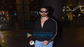 Photos: Tiger Shroff, Sara Ali Khan, Karan Johar and Mouni Roy snapped at the airport