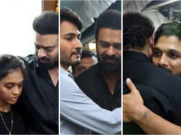 Prabhas breaks down as he assists during last rites of uncle Krishnam Raju; Mahesh Babu, Allu Arjun pay tribute