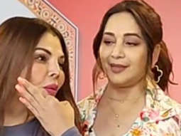Rakhi Sawant dances on ‘Ek Do Teen’ with Madhuri Dixit