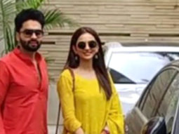 Rakul Preet Singh and Jackky Bhagnani snapped together