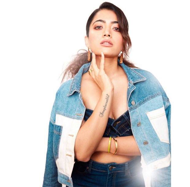 Rashmika Mandanna makes a statement in denim-on-denim look for Goodbye promotions
