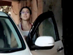 Sara Ali Khan snapped post gym sessions