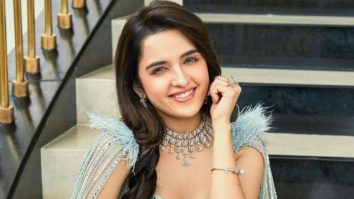 Shirley Setia rocks the natural look in blue bridal lehenga