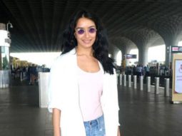 Shraddha Kapoor greets paps with a smile