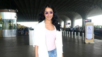 Shraddha Kapoor greets paps with a smile