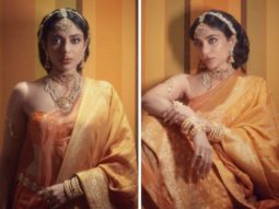 Sobhita Dhulipala looks like a timeless beauty; check out her look for PS1 promotion!