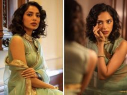 Sobhita Dhulipala’s elegance in this olive green saree is dazzling