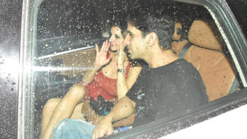 Sussanne Khan arrives with boyfriend Arslan Goni at Chunky Pandey’s party