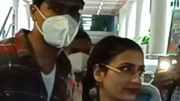 Vicky Kaushal snapped along with Fatima Sana Shaikh at the airport