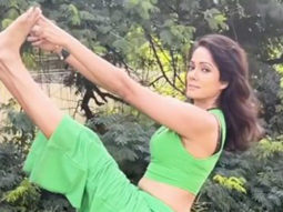 Vidya Malvade performs yoga poses in nature’s beauty