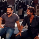 Vikram Vedha: Hrithik Roshan and Saif Ali Khan seen immersed in intense drama, action in behind-the-scenes video