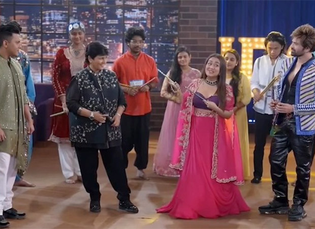 After wanting to ‘sue’ ‘Maine Payal Hai’ remake by Neha Kakkar, Falguni Pathak plays Garba with her for a special Indian Idol episode; watch