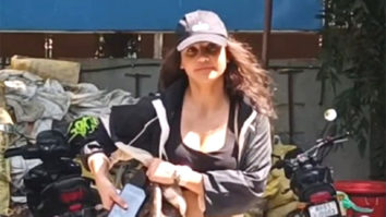 Aisha Sharma clicked outside gym in a sporty outfit