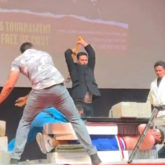 Akshay Kumar attends martial arts tournament after Ram Setu release, breaks bricks with hammer, watch video