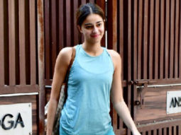 Ananya Panday snapped post yoga session