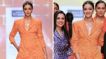 Ananya Panday steals the show on Day 4 at LFW 2022 as she walks the ramp in sultry mini blazer dress for Pankaj and Nidhi
