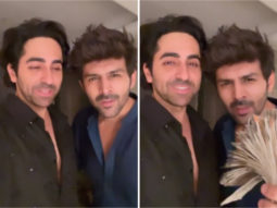 Ayushmann Khurrana mocks Kartik Aaryan after latter wins cash at a party; says ‘Kartik wins money at box office as well as Diwali”