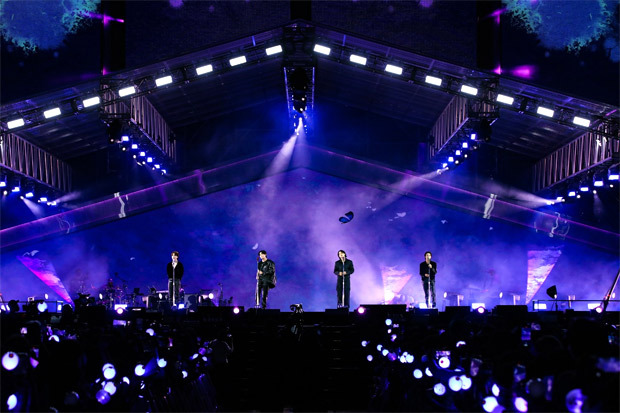 BTS’ concert saw 50,000 people in attendance in Busan and garnered 49 million viewership during livestream; group performs ‘RUN BTS’ for the first time